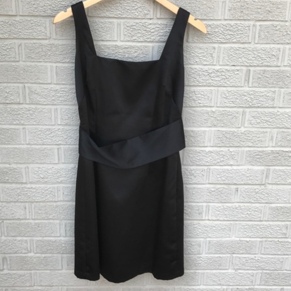 ABS Allen Schwartz Black Bow Back Dress - Picture 4 of 5